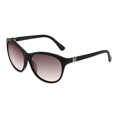 Calvin Klein Injection Molded Нерегулярная форма Солнцезащитные очки Унисекс Черный