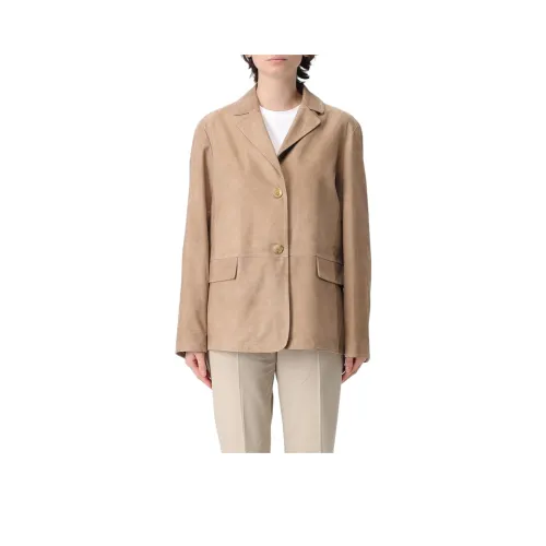 MaxMara Куртки и Пальто Женские Светлый Умбра