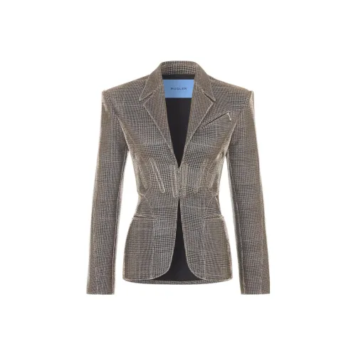 Mugler Коричневый Женские Офисные Костюмы