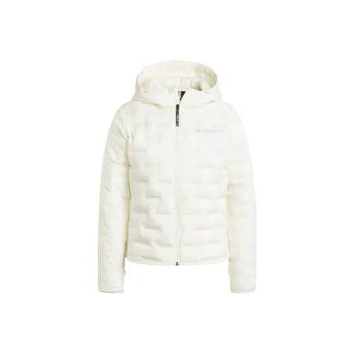 Adidas FW24 Куртки и Пальто Женские Айвори Белый