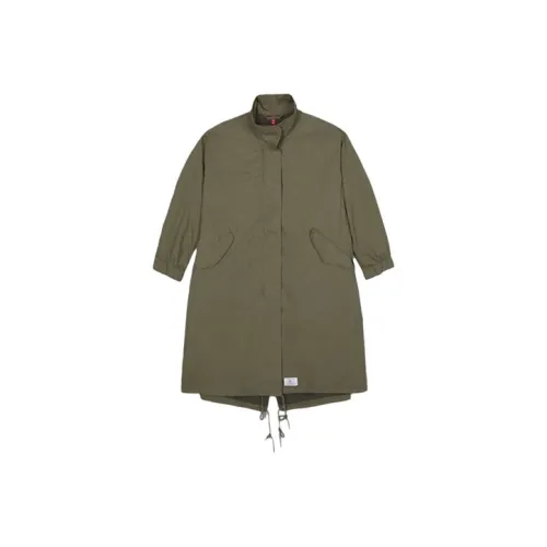 Alpha Industries Зеленое Женское Пальто