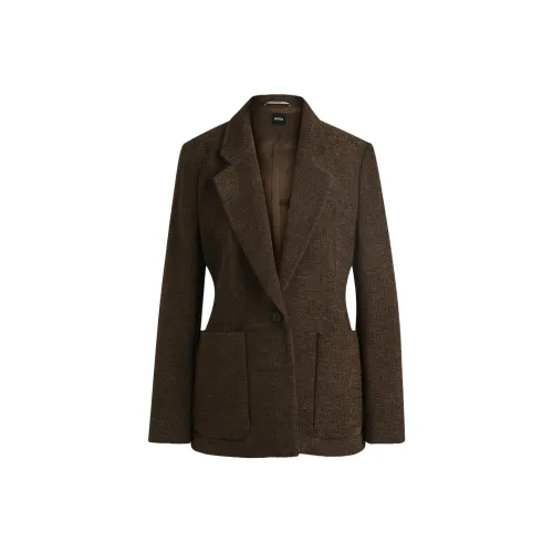 Hugo Boss Куртки и Пальто Женские Светло-Зеленые