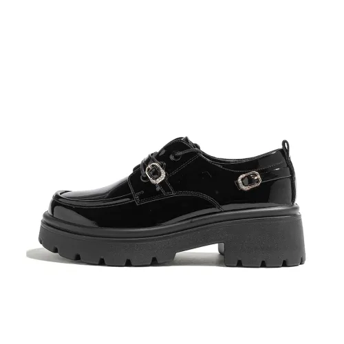 HUANQIU Лоферы Черные Женские