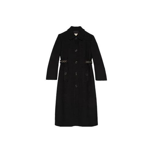 GUCCI Черное Женское Пальто