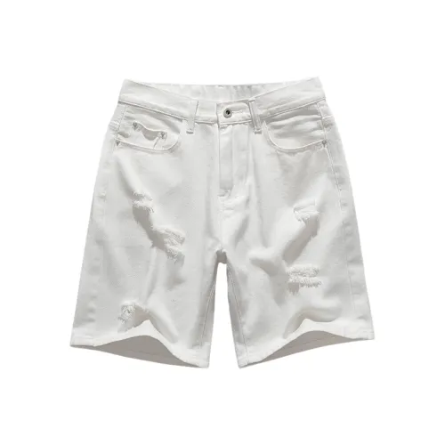 JIKENDI Мужские Джинсовые Шорты