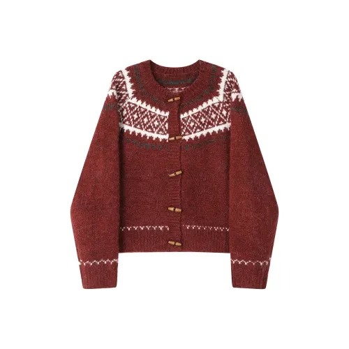 MA JOURNEE Трикотаж Женский Бордовый