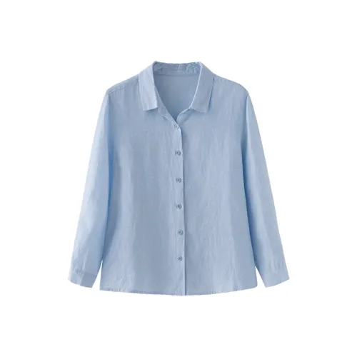 KAIMUSHI Синие Женские Рубашки