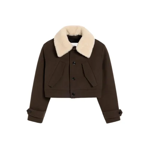 AMIPARIS Куртки и Пальто Женские Кофейно-Коричневый