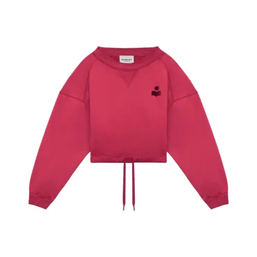 ISABEL MARANT ETOILE SS24 Свитшот Женский Розовый
