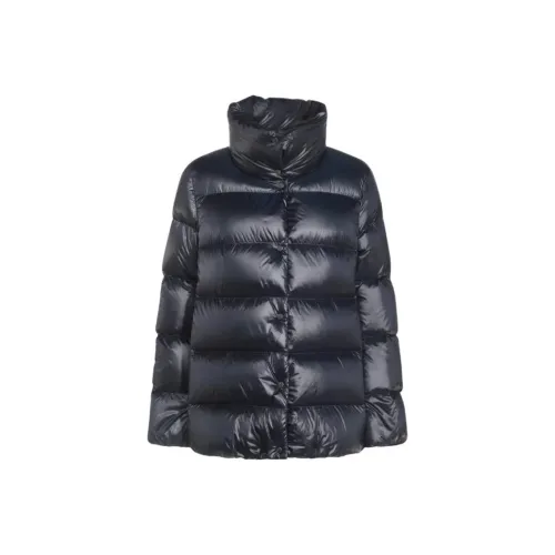 Moncler Пуховик Женские Морской Синий