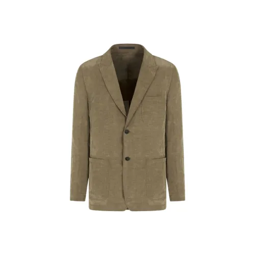 AMANI SS25 Бизнес-костюм Куртка Мужская Песочно-бежевая