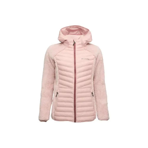 Columbia совместный бренд Куртки Пальто Женские Розовый
