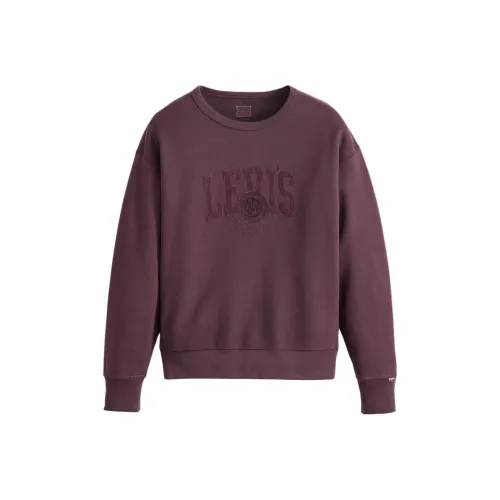Levi's Толстовка Женская Фиолетовая