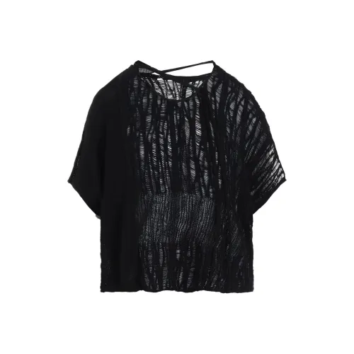 Yohji Yamamoto Черный Женский Трикотаж