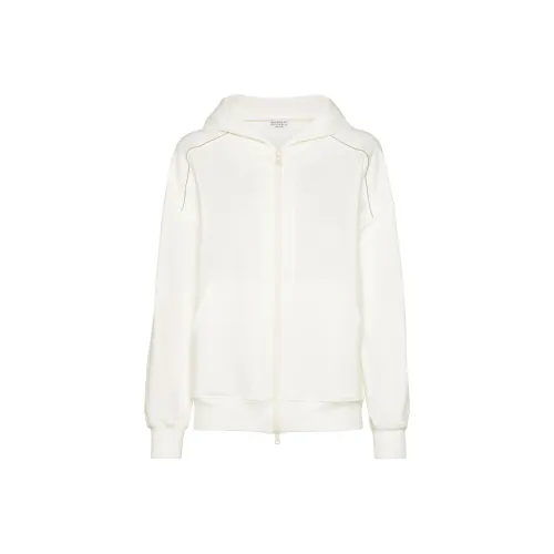 BRUNELLO CUCINELLI FW24 Свитшот Женский Белый