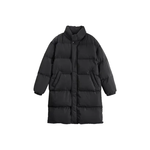 CAMEL MID Длина Водолазка Воротник-стойка Водонепроницаемый Анти-пиллинг Белый гусиный пух Куртка Женская