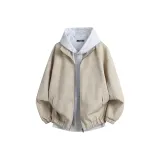 Куртка и толстовка цвета экрю