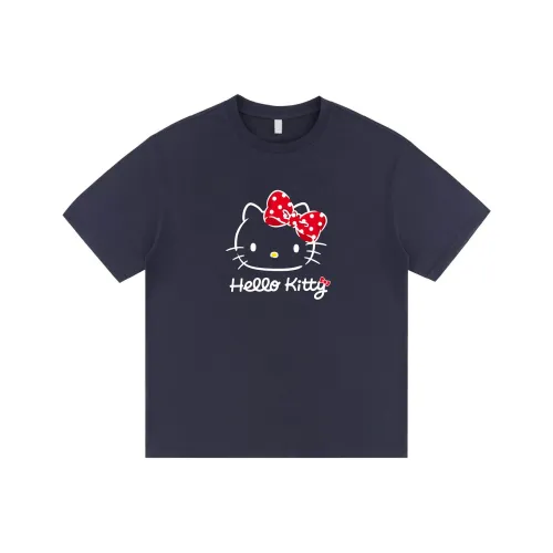 Санрио x HelloKitty Хелло Китти T-рубашка унисекс