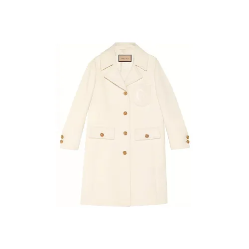 GUCCI Белое Женское Пальто