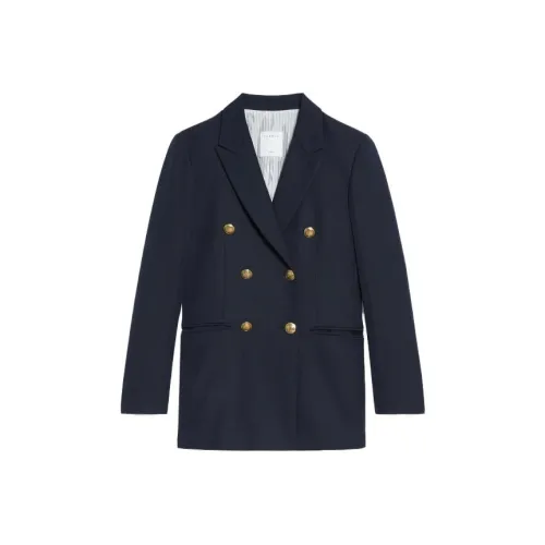 SANDRO Темно-синий Женские офисные костюмы