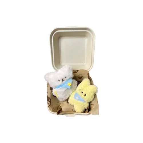 A little tide to play Очаровательный шарф Кошка кролик украшение кукла плюшевый брелок 11 см рекомендуемая высота