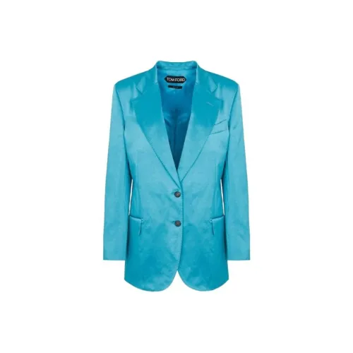 TOM FORD Синий Женские Деловые Костюмы