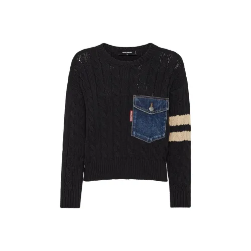 DSQUARED 2 Трикотаж Женский Черный