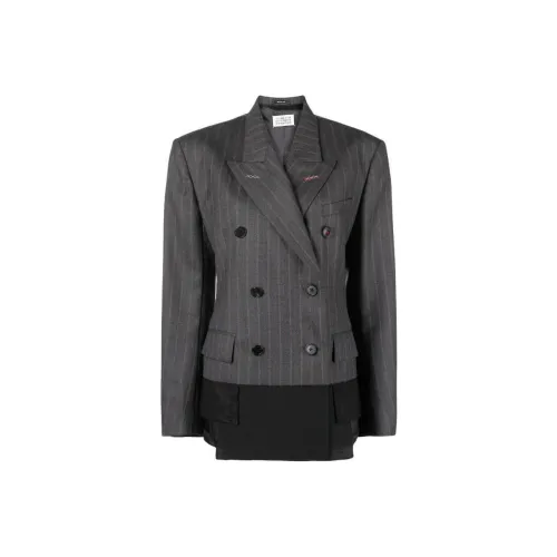 Maison Margiela FW22 Бизнес-костюм женский темно-серый