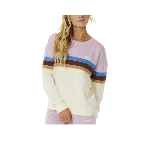 RIP CURL Свитшот Женский Светло-фиолетовый
