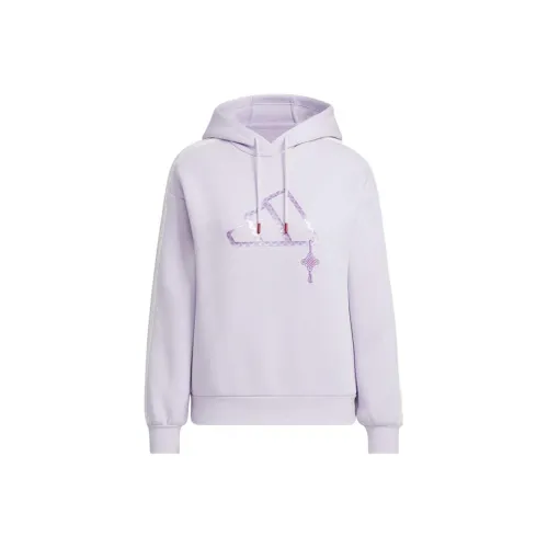 Adidas Толстовка Женская Светло-фиолетовая