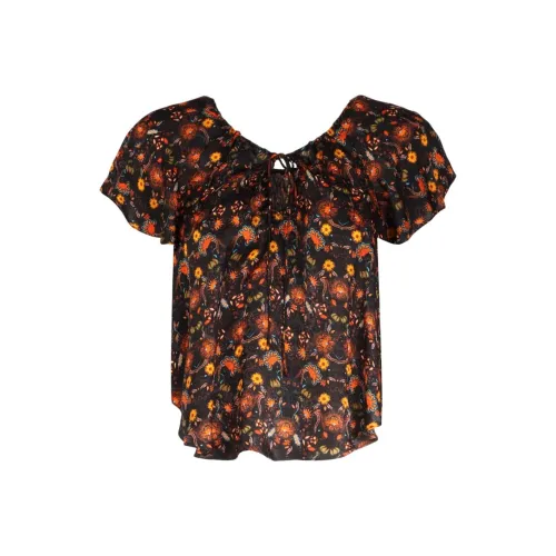 ISABEL MARANT SS25 Рубашка Женская Черная