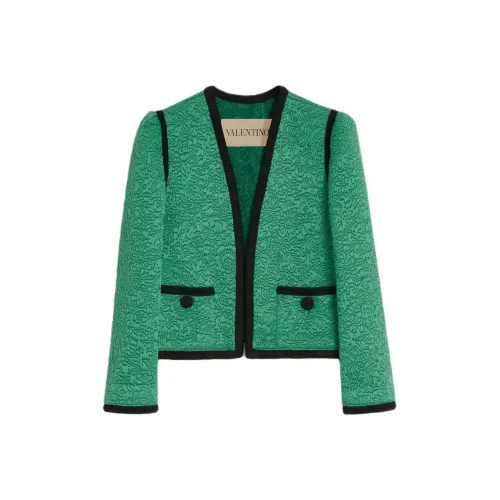 Valentino SS25 APRÈS L'HIVER Куртки Пальто Женские Зеленый