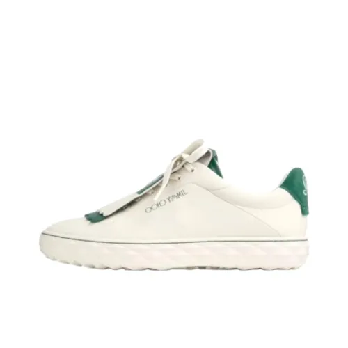 Jimmy Choo MALBON Низкий Топ Повседневная Обувь Мужская Зеленая