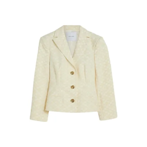 SCANLAN THEODORE Итальянский Текстурированный Куртка Куртки Пальто Женские КРЕМОВЫЙ Крем