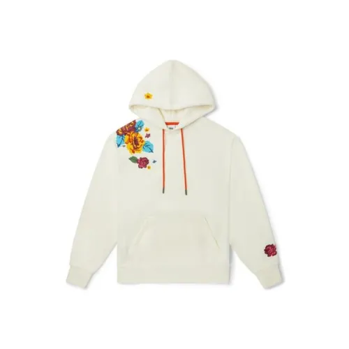 Vans Пуловер с капюшоном худи женский бежевый