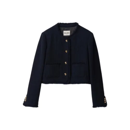 MIU MIU Куртки и Пальто Женские Черные