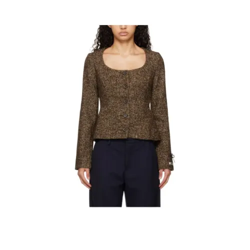 SANDY LIANG Куртки и Пальто Женские Коричневый