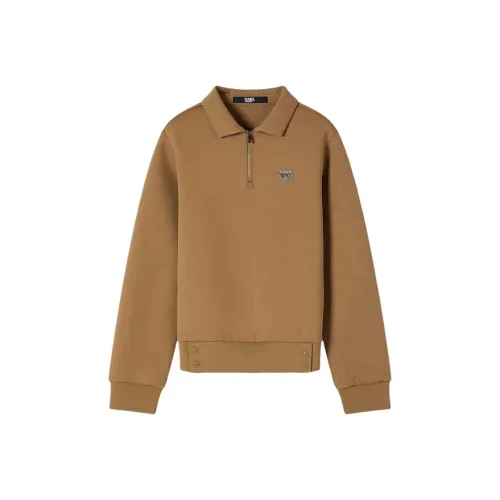 KARL LAGERFELD / Karl Lagerfeld Jeans CAMEL Женские Свитшоты