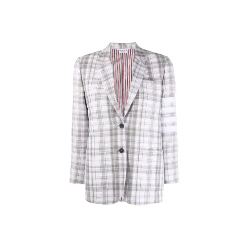 THOM BROWNE Средне-серый Женские офисные костюмы