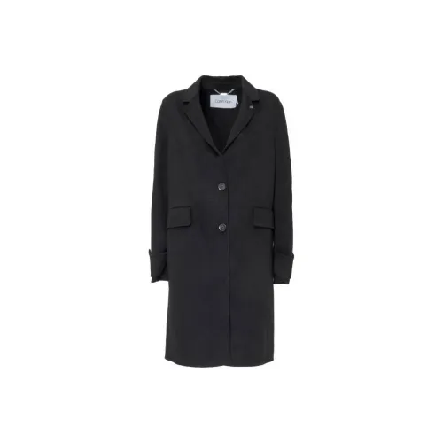 Calvin Klein Черное Женское Пальто