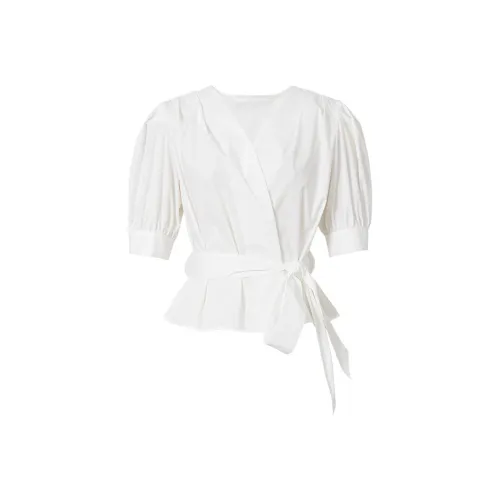 Hopeshow Рубашка Женская Натуральный Белый