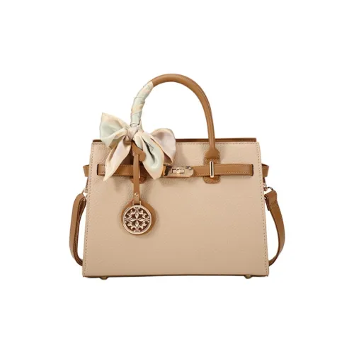 PAYOT Сумка через плечо из микрофибры сумка на плечо женская абрикосовая и коричневая