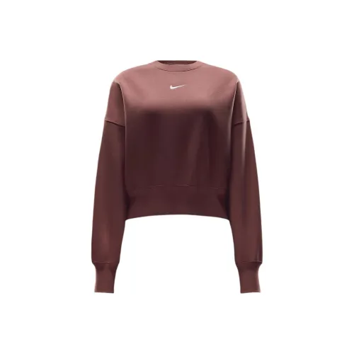 nike Sportswear Phoenix Fleece Свитшот Женские Каньон Розовый