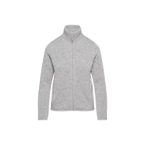 ARITZIA Golden Regulate ZIP UP Толстовка Женские Marl Chrome GREY Грязевой серый Chrome Серый