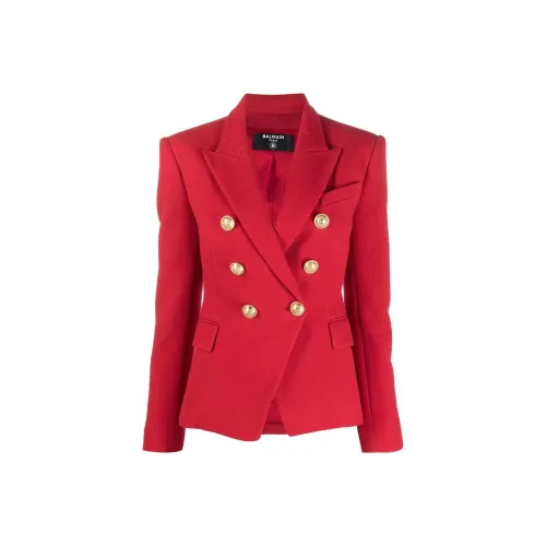 BALMAIN Красный Женские Офисные Костюмы