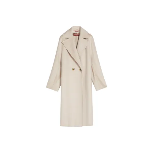 MaxMara Белое Женское Пальто