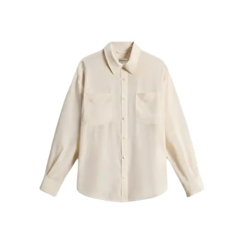 WOOLRICH Рубашка Женская Бежевая Желтая