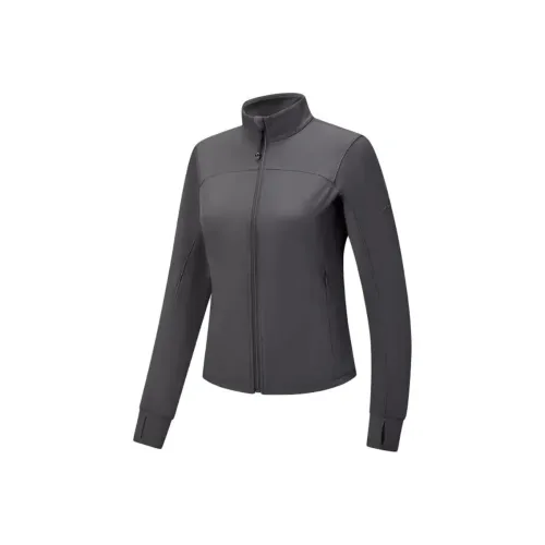 XTEP ZONGXUNXILIE Куртки Пальто Женские Rubble Jar Серый