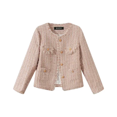 AHDO Куртки Пальто Женские Шампанское