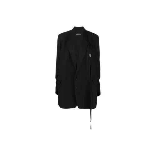 Ann Demeulemeester Черные Женские Офисные Костюмы